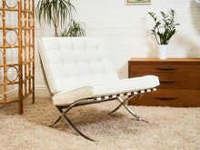 Load image into Gallery viewer, White Barcelona Style Chair
