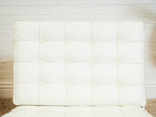 Load image into Gallery viewer, White Barcelona Style Chair

