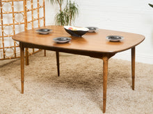 Load image into Gallery viewer, Sculptural Mid-Century Modern Dining Table with Wood Inlay
