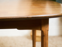 Load image into Gallery viewer, Sculptural Mid-Century Modern Dining Table with Wood Inlay
