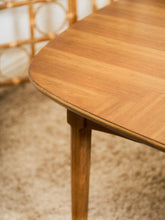 Load image into Gallery viewer, Sculptural Mid-Century Modern Dining Table with Wood Inlay
