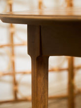 Load image into Gallery viewer, Sculptural Mid-Century Modern Dining Table with Wood Inlay
