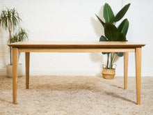 Load image into Gallery viewer, Blonde Wood Table with Leaf
