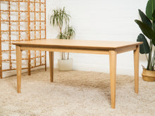 Load image into Gallery viewer, Blonde Wood Table with Leaf

