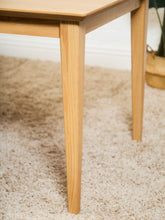 Load image into Gallery viewer, Blonde Wood Table with Leaf
