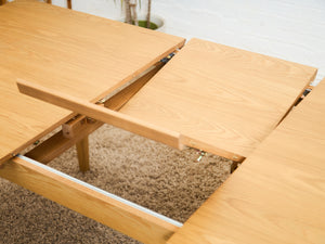 Blonde Wood Table with Leaf