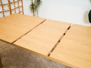 Blonde Wood Table with Leaf
