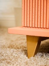 Load image into Gallery viewer, Salmon Pink 6 Drawer Dresser
