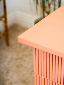Salmon Pink 6 Drawer Dresser