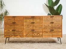 Load image into Gallery viewer, Authentic Raymond Loewy 9 Drawer Dresser
