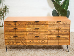 Authentic Raymond Loewy 9 Drawer Dresser
