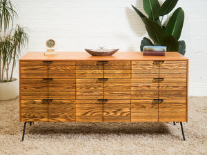 Authentic Raymond Loewy 9 Drawer Dresser