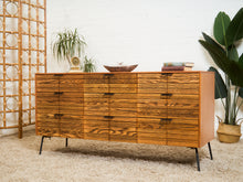 Load image into Gallery viewer, Authentic Raymond Loewy 9 Drawer Dresser
