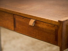 Load image into Gallery viewer, Teak 3 Drawer 1970’s Vintage Desk

