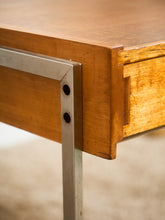 Load image into Gallery viewer, Teak 3 Drawer 1970’s Vintage Desk
