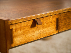 Teak 3 Drawer 1970’s Vintage Desk