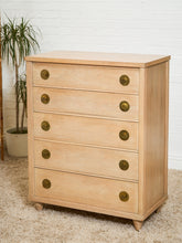 Load image into Gallery viewer, Blonde Kent Coffey Dresser with Round
