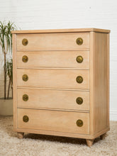 Load image into Gallery viewer, Blonde Kent Coffey Dresser with Round
