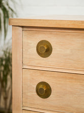 Load image into Gallery viewer, Blonde Kent Coffey Dresser with Round
