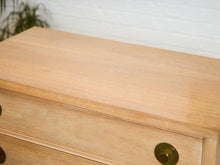 Load image into Gallery viewer, Blonde Kent Coffey Dresser with Round
