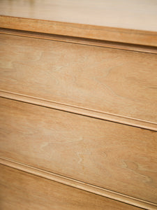 Blonde Kent Coffey Dresser with Round