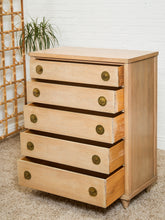 Load image into Gallery viewer, Blonde Kent Coffey Dresser with Round
