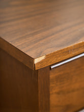 Load image into Gallery viewer, Sculpted Drawer Pull 2 Drawer Nightstand
