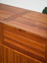 Load image into Gallery viewer, Danish Teak Record Cabinet
