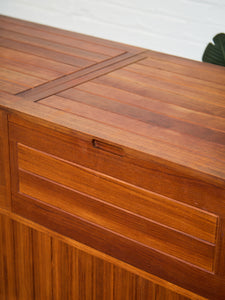 Danish Teak Record Cabinet