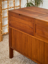 Load image into Gallery viewer, Danish Teak Record Cabinet

