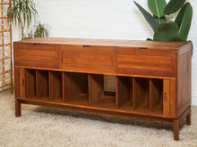 Load image into Gallery viewer, Danish Teak Record Cabinet
