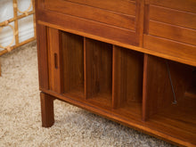 Load image into Gallery viewer, Danish Teak Record Cabinet
