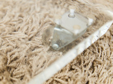 Load image into Gallery viewer, Lucite Side Table with Wheels
