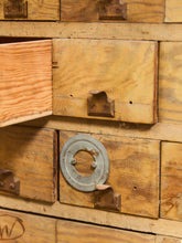 Load image into Gallery viewer, Antique Multi-Drawer Hardware Apothecary Cabinet
