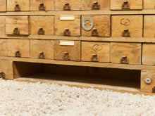 Load image into Gallery viewer, Antique Multi-Drawer Hardware Apothecary Cabinet

