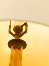 Load image into Gallery viewer, Italian 1950s Smoked Empoli Glass Decanter Lamp
