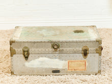 Load image into Gallery viewer, Antique Aluminum Tool Chest
