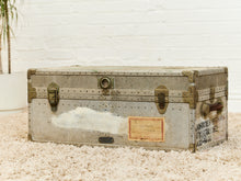 Load image into Gallery viewer, Antique Aluminum Tool Chest
