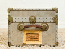 Load image into Gallery viewer, Antique Aluminum Tool Chest
