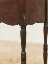 Load image into Gallery viewer, Circa 1880 English Edwardian Style Mahogany Tin Lined Humidor Smokers Table
