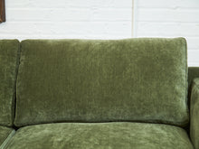 Load image into Gallery viewer, Lisette Sectional Left Facing bumper chaise in Olive Moss
