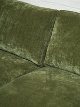Load image into Gallery viewer, Lisette Sectional Left Facing bumper chaise in Olive Moss

