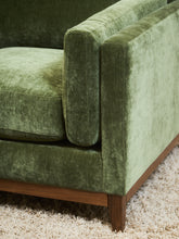 Load image into Gallery viewer, Lisette Armchair in Olive Moss
