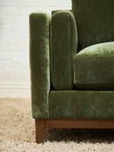 Load image into Gallery viewer, Lisette Armchair in Olive Moss

