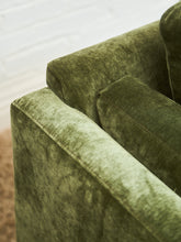 Load image into Gallery viewer, Lisette Armchair in Olive Moss
