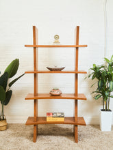 Load image into Gallery viewer, Space age Wood Tall Shelf
