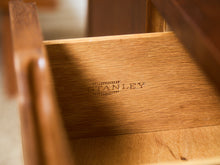 Load image into Gallery viewer, Mid-Century Walnut Hutch with Open Shelving
