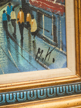 Load image into Gallery viewer, Rome Piazza Venezia Cityscape, Altare della Patria — Mid-Century Italian Oil Painting
