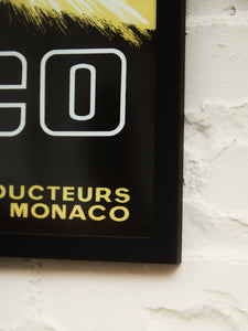 Monaco Racing Poster