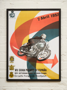 Gran Premio De Espana Poster